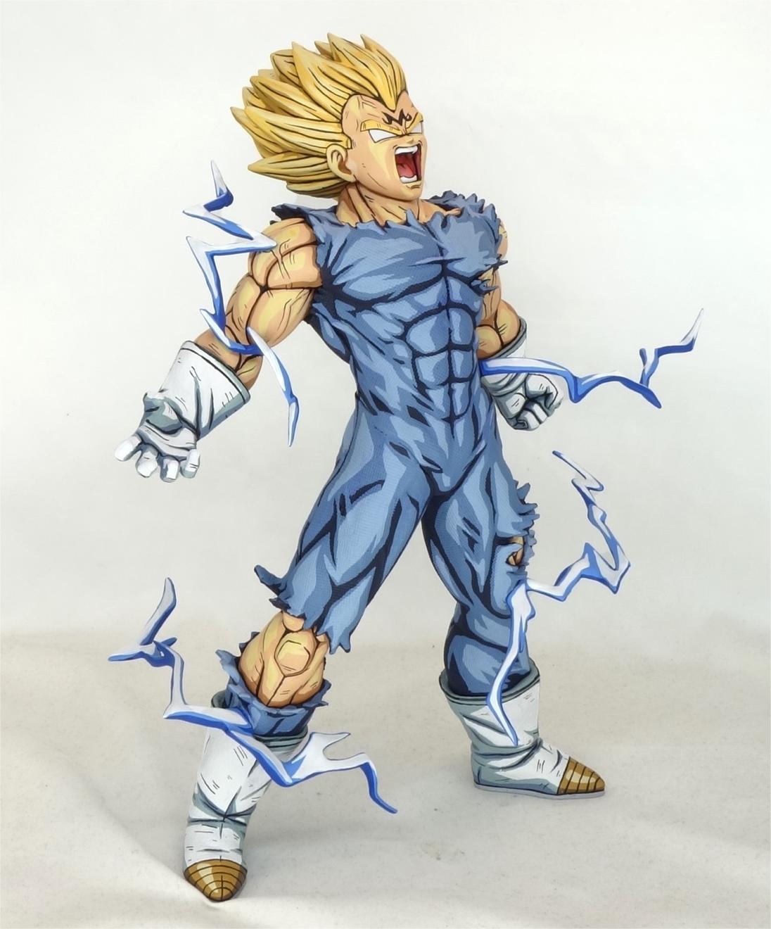 Dragon ball blew vegeta comic color repaint - paintingmodel