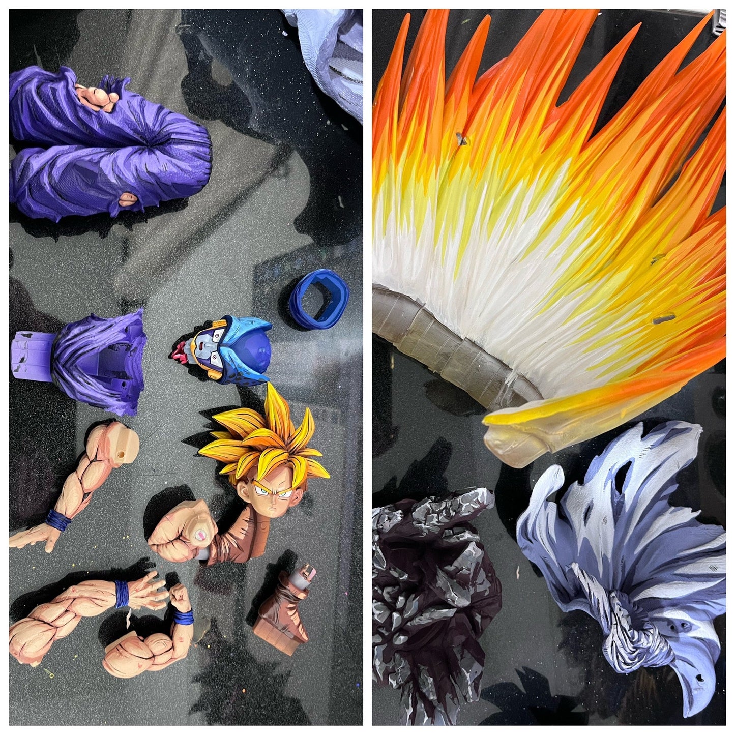Dragon Ball comic color repaint Figure Super Saiyan Gohan - paintingmodel