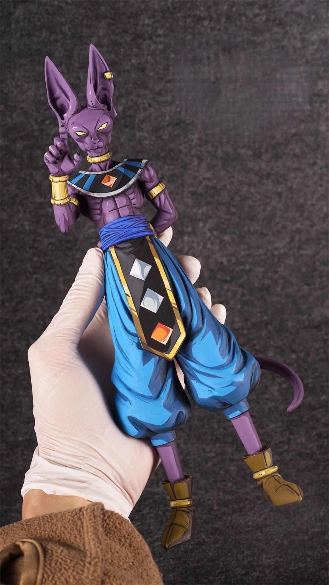 Dragonball figure repaint- Beerus-2d comic color - Lyk Repaint