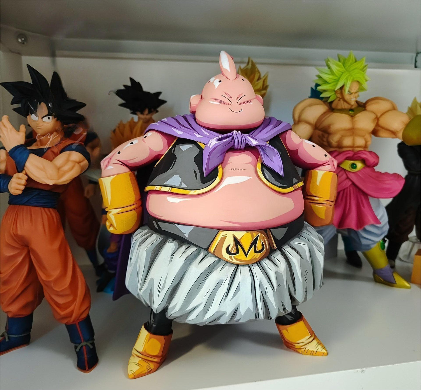 Dragonball figure repaint- Fat Buu-2d comic color - Lyk Repaint