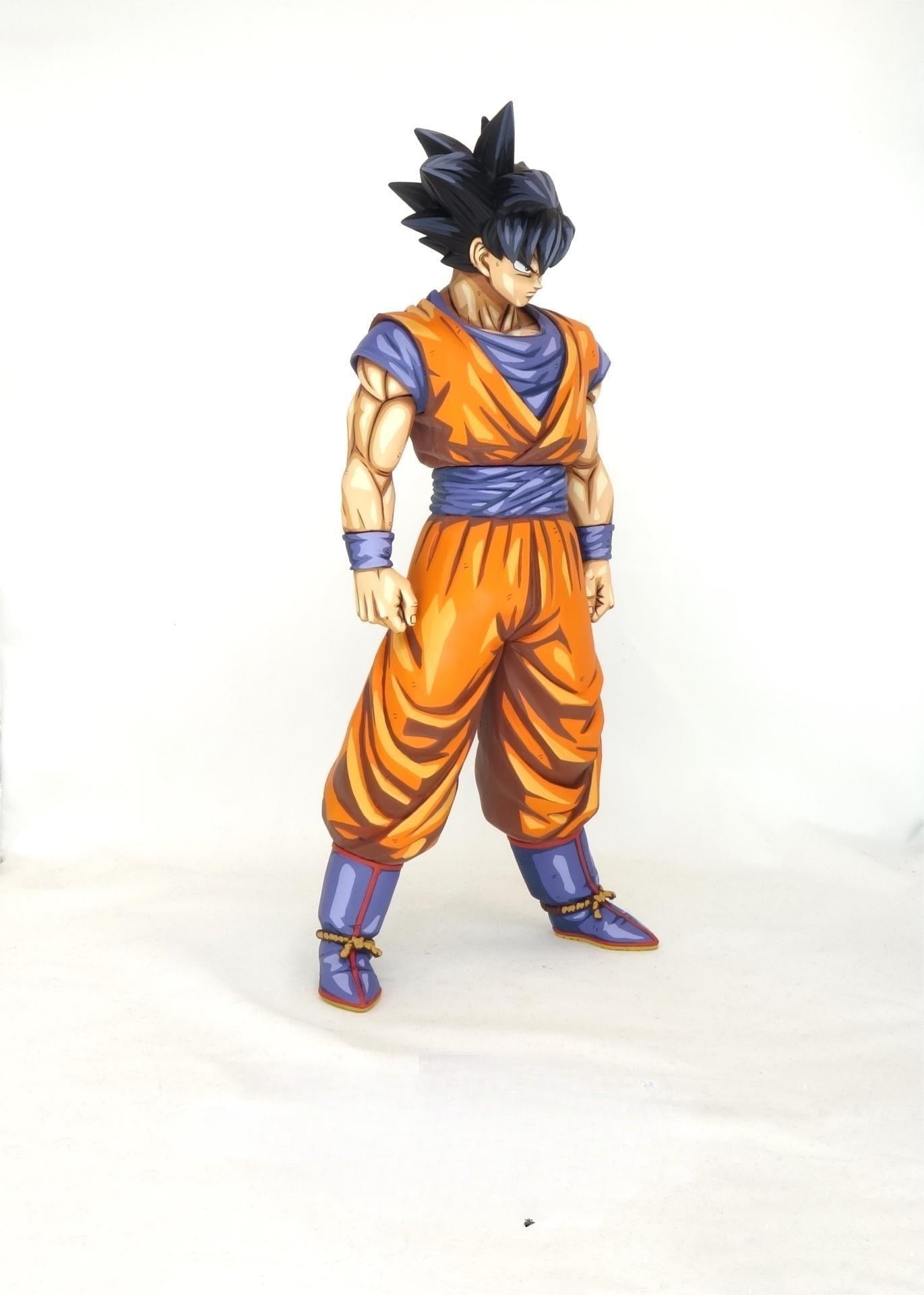 Dragonball repaint 2D painting gros goku - paintingmodel