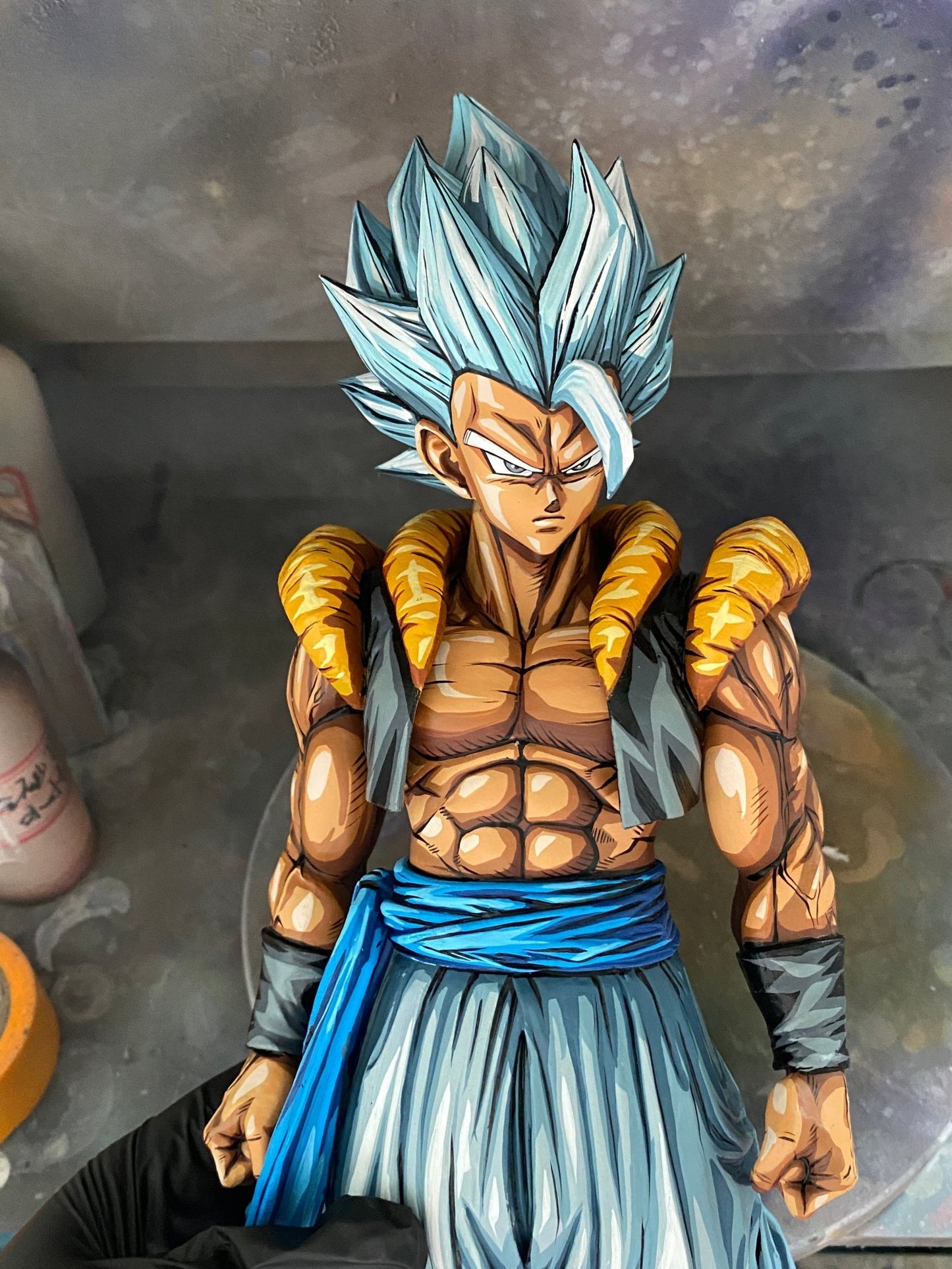 Repaint 2D comic color Gogit figure-dragonball - Lyk Repaint