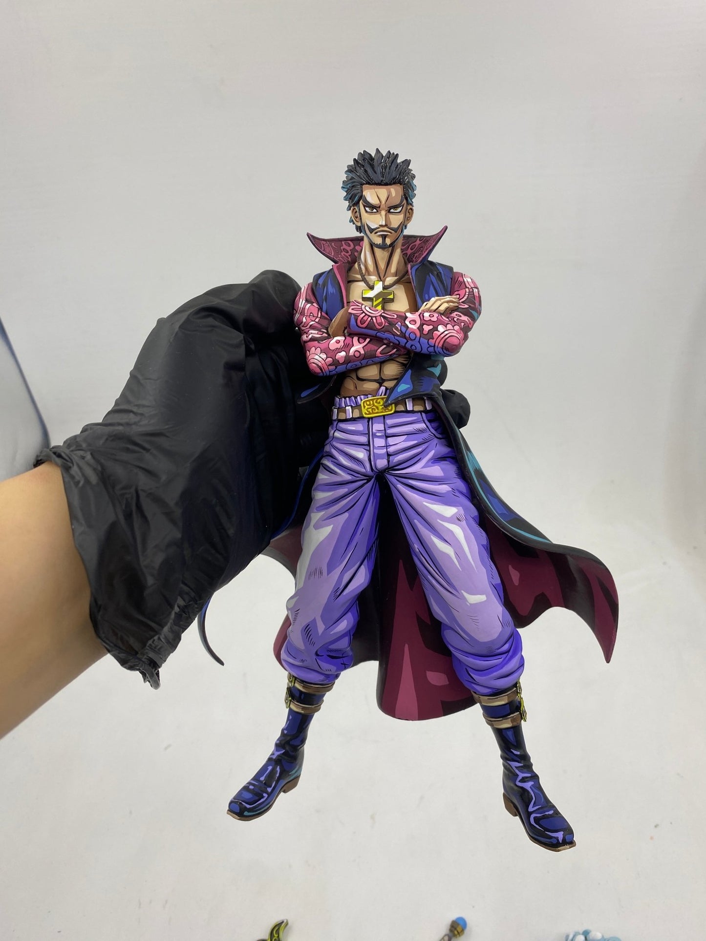 Repaint One Piece, Mihawk figure, 2d manga color style - Lyk Repaint