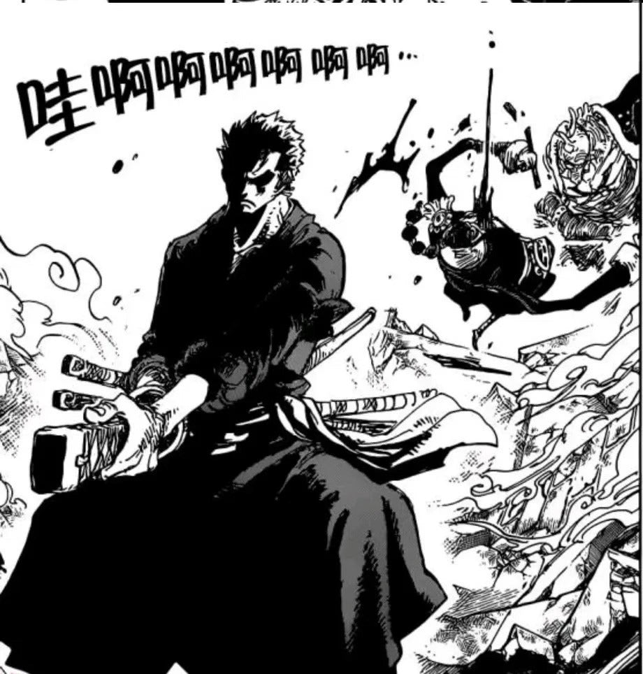 Repaint One Piece,Sauron in manga color black and white - Lyk Repaint