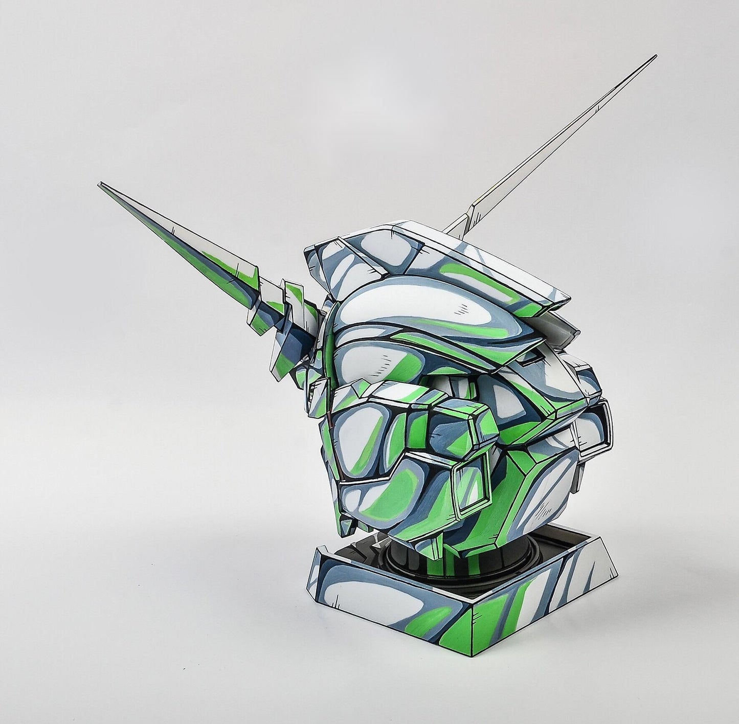 Repaint Z Gundam 2d head manga color gunpla - Lyk Repaint