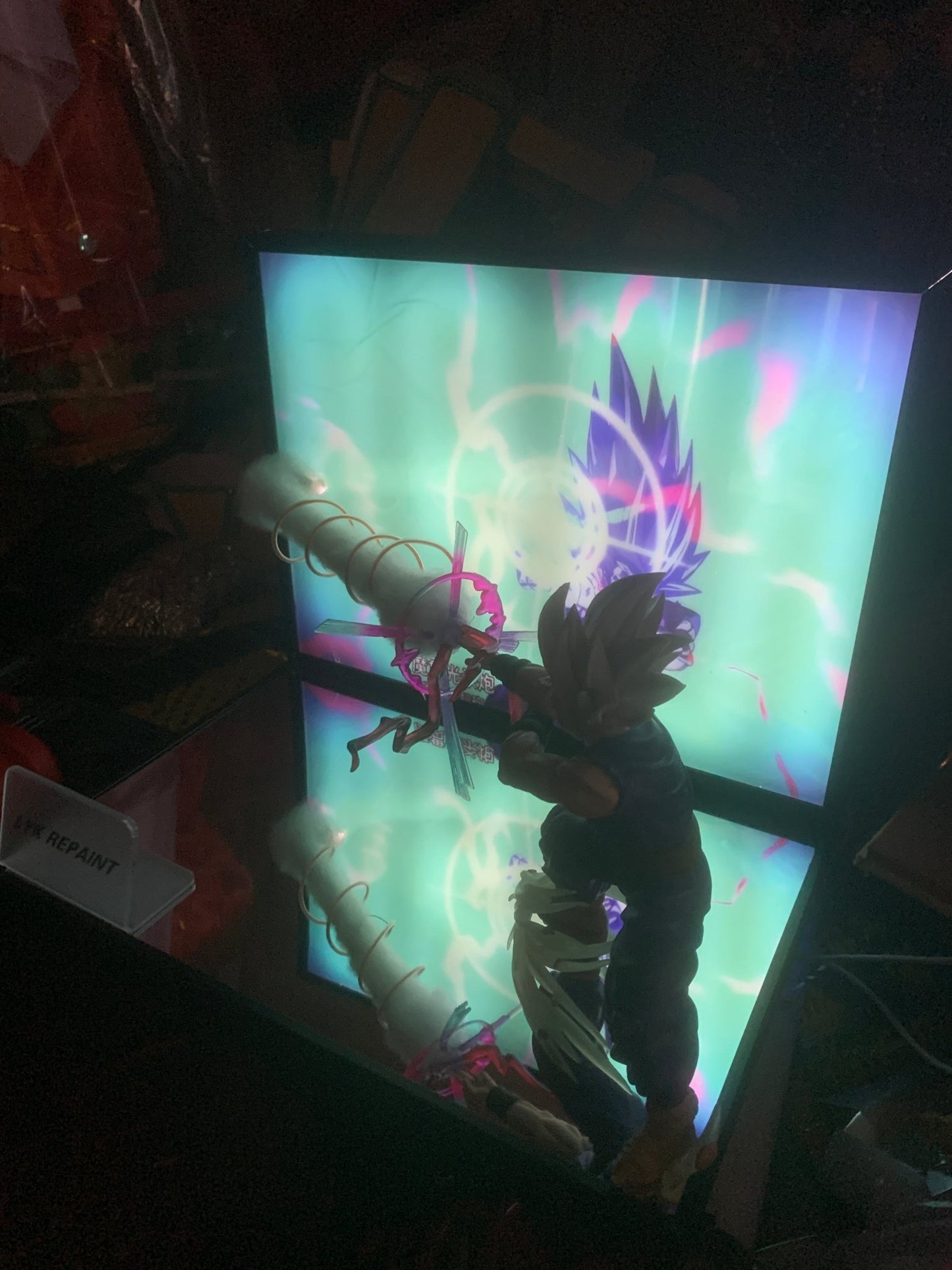 Repainted against Bo gohan, broken mirror effect, with light effect - Lyk Repaint