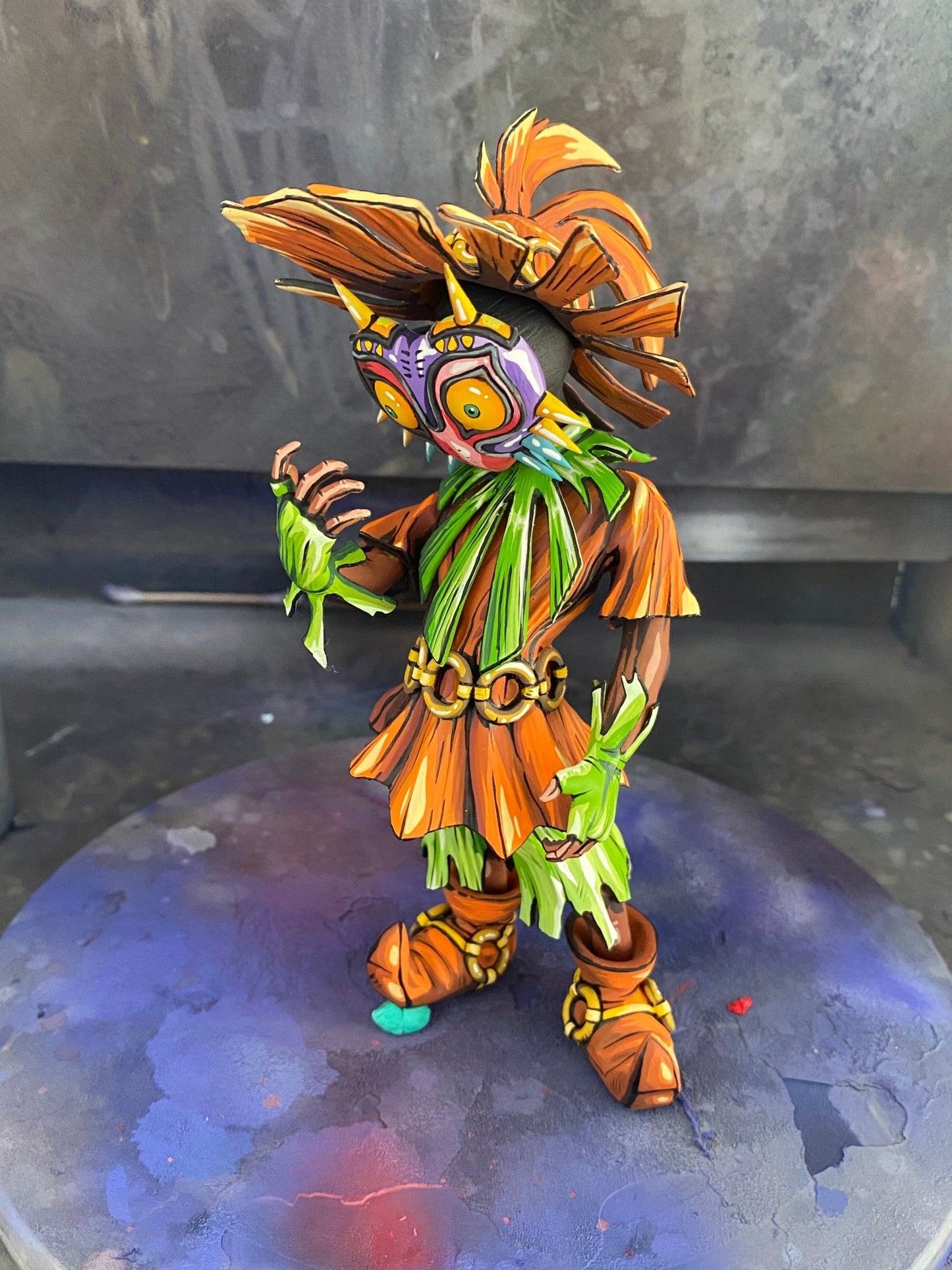 Repaint 2d comic color figure- zelda-majoras mask-lykrepaint