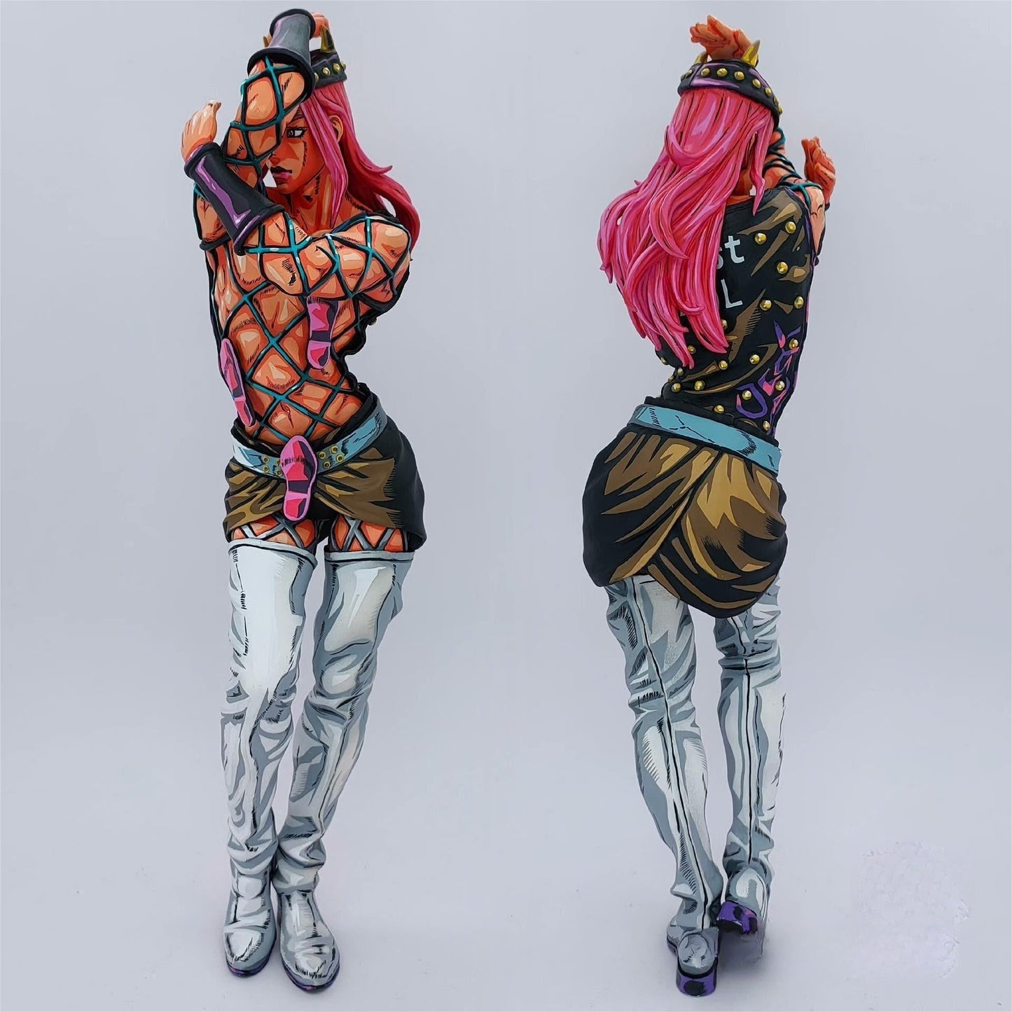 Repainting Jojo's Bizarre Adventure Stone Sea Anna Sui 2D comic color - Lyk Repaint