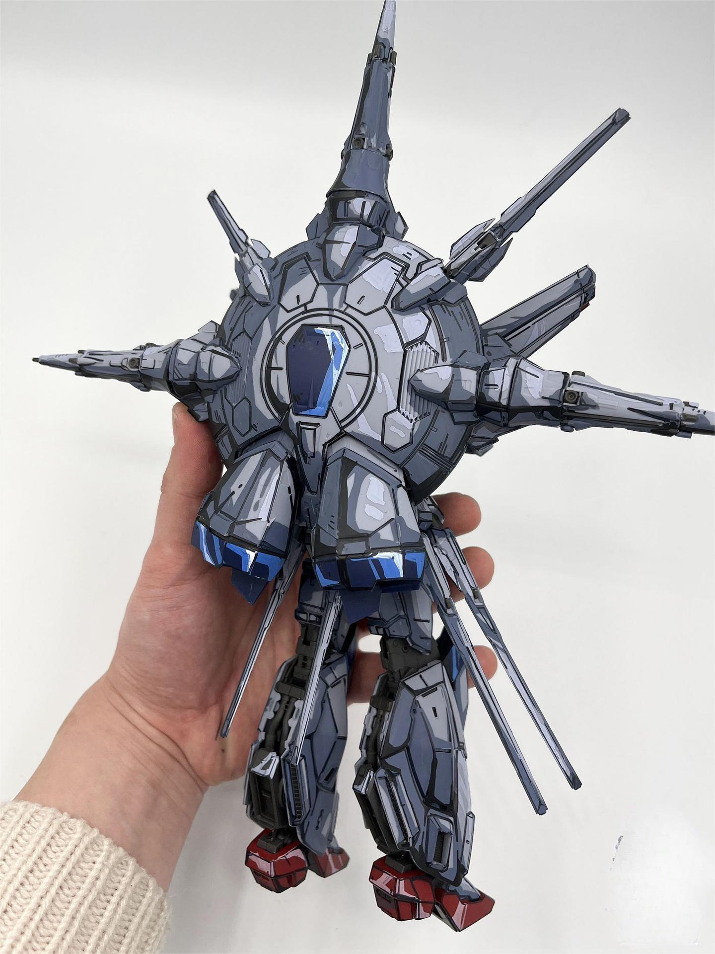 Repainting mg Shenyi Tiandi Gundam manga color effect - Lyk Repaint