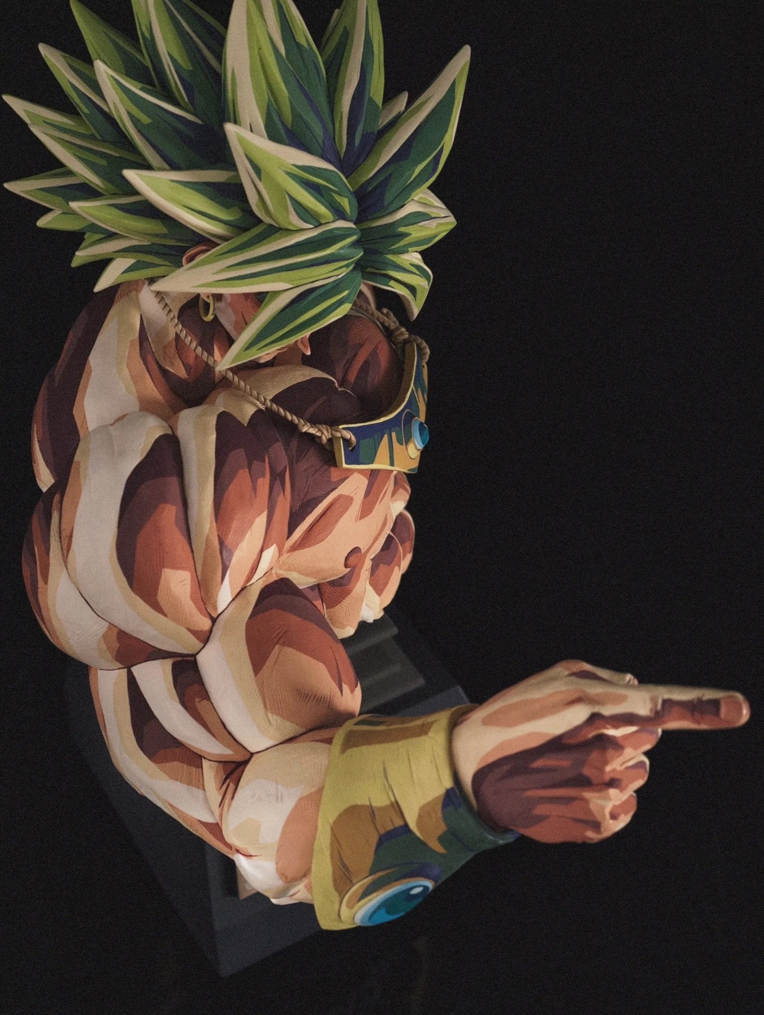 2d comic color comic dragonball figure repaint - broly - Lyk Repaint