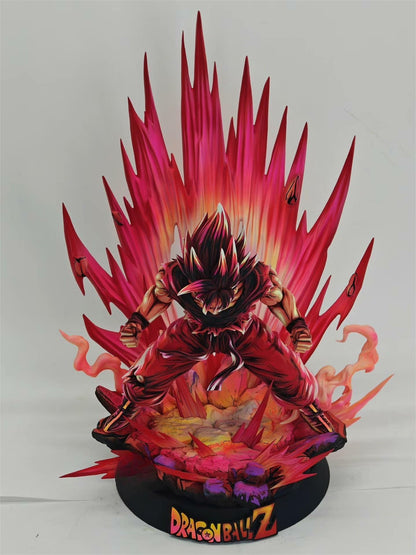 2d comic color comic dragonball figure repaint - goku - omni king - 1/6 - Lyk Repaint