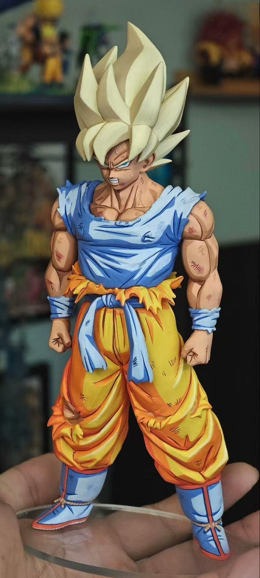 2d comic color comic dragonball figure repaint - goku - realistic style - Lyk Repaint