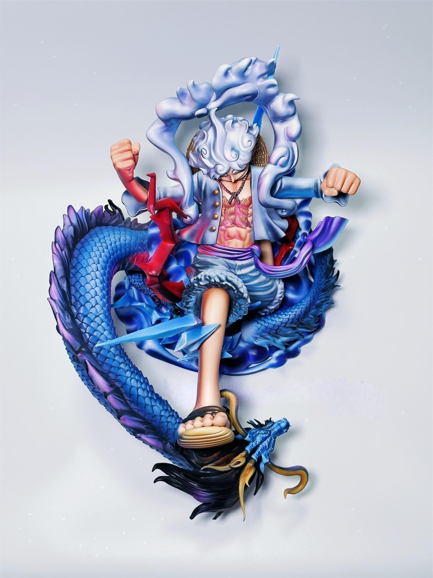 2d comic color comic dragonball figure repaint - Luffy - Lyk Repaint