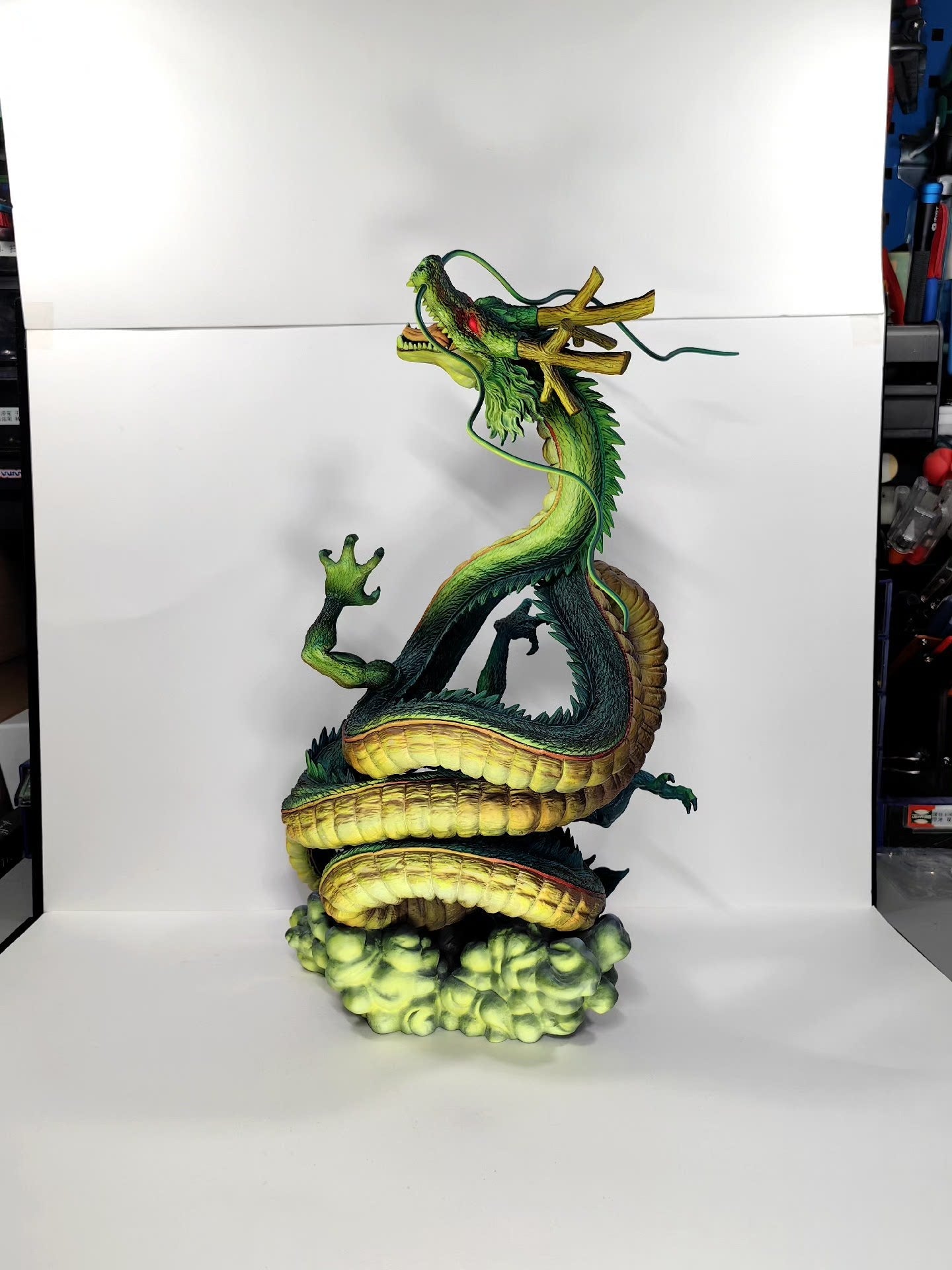 2d comic color comic dragonball figure repaint - shenron - Lyk Repaint