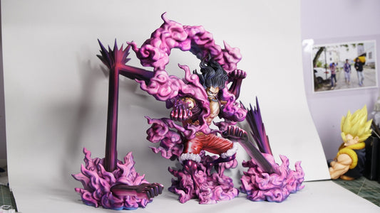 2d comic color comic onepiece figure repaint - loffy - popmax - Lyk Repaint