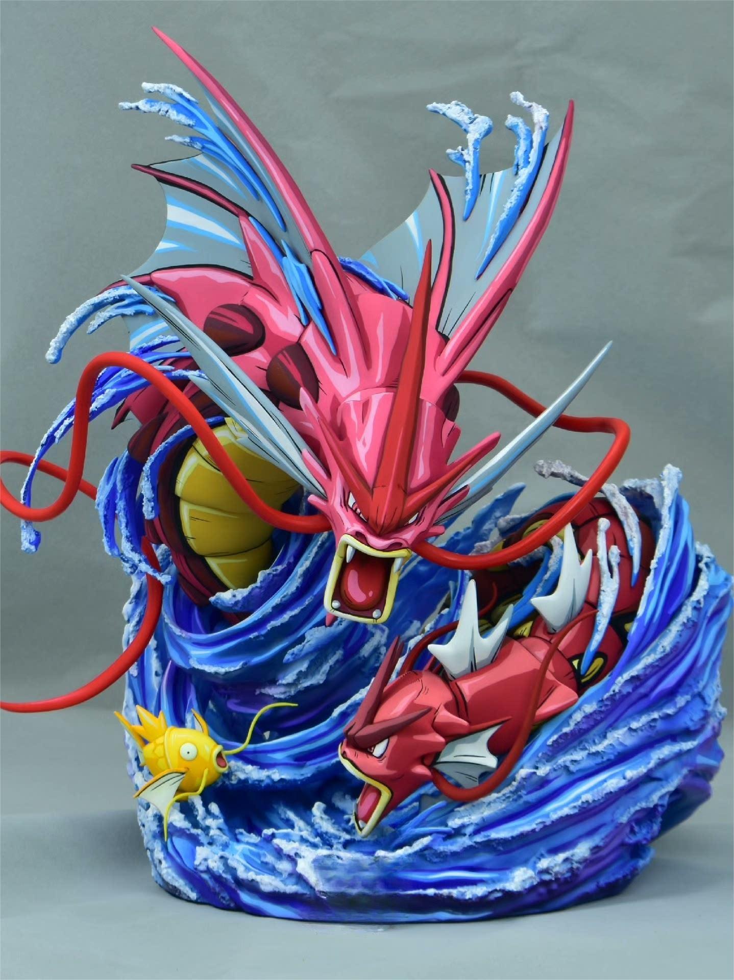 2d comic color comic Pokémon figure repaint-Gyarados – Lyk Repaint