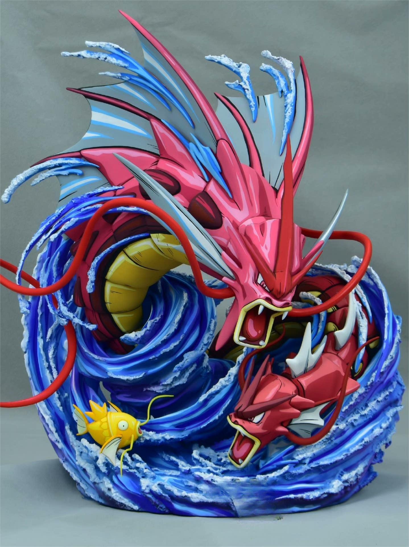 2d comic color comic Pokémon figure repaint-Gyarados – Lyk Repaint