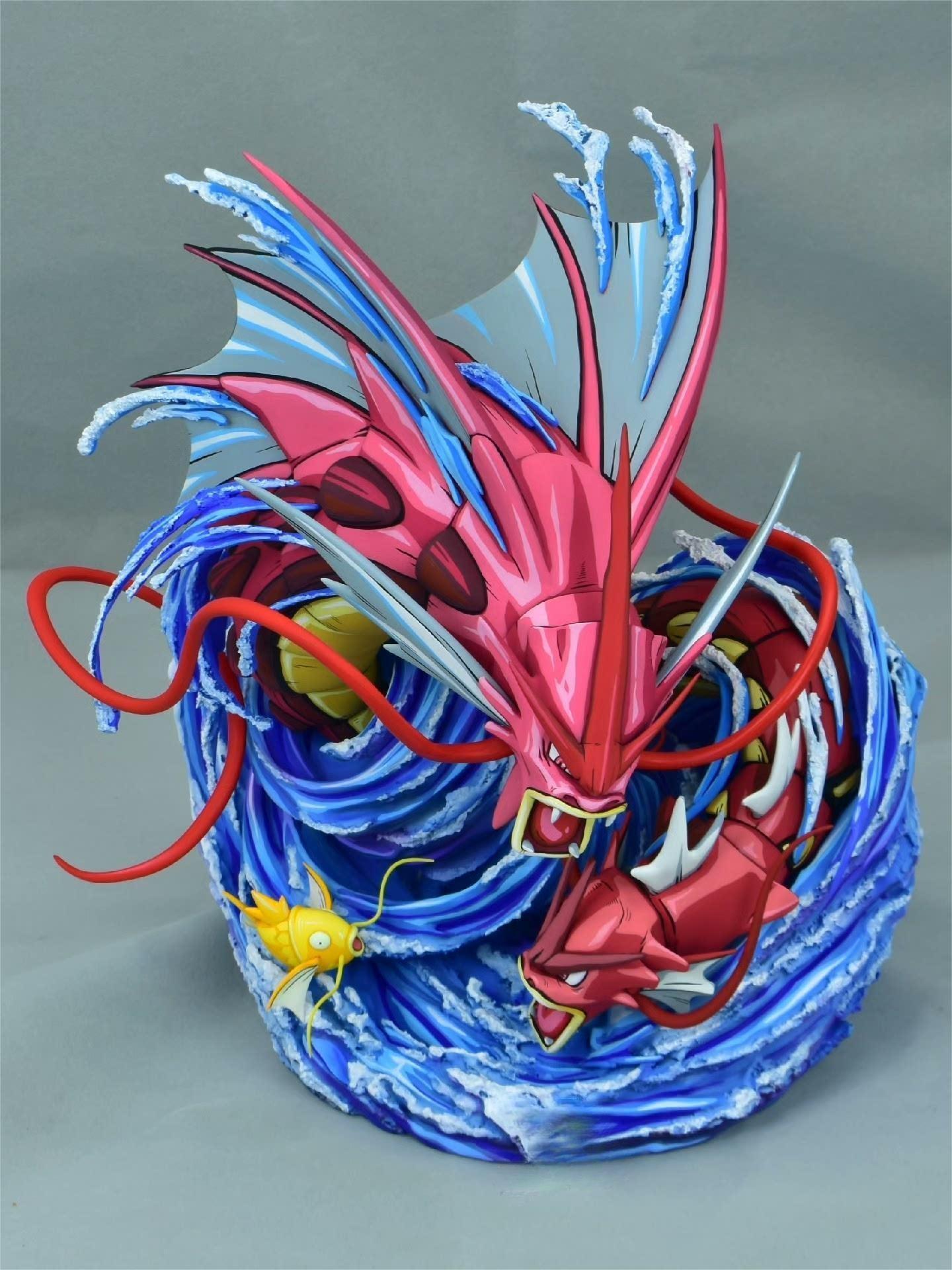 2d comic color comic Pokémon figure repaint-Gyarados – Lyk Repaint