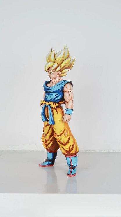 2d Comic Color Dragon Ball Figure Repaint - Goku - Lyk Repaint
