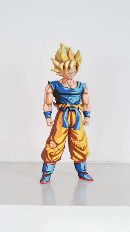 2d Comic Color Dragon Ball Figure Repaint - Goku - Lyk Repaint