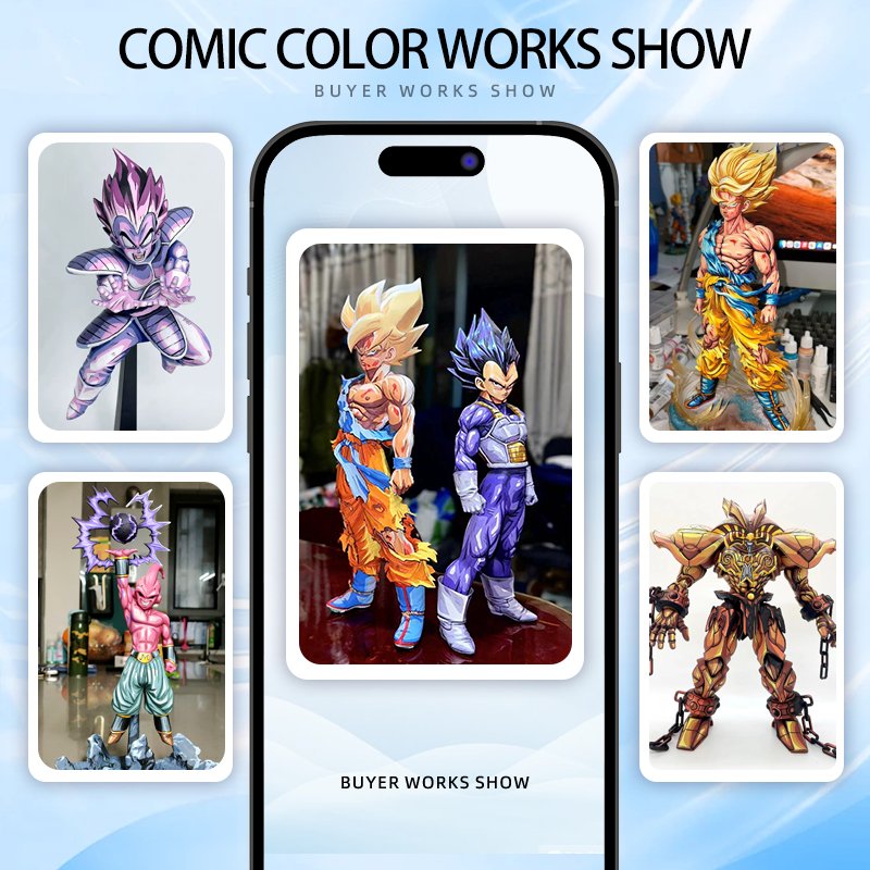 Lylek Color Lykrepaint Wild water-based paint repaint comic color series A001-A014 ...