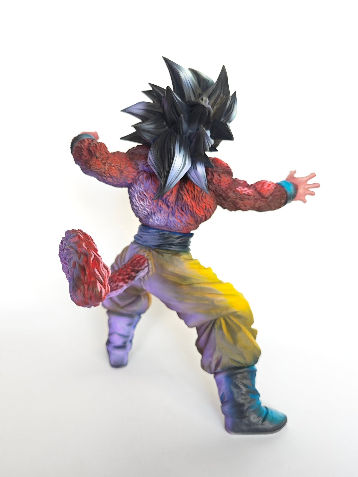2.5d comic color dragon ball figure repaint-super ssj4 goku - Lyk Repaint