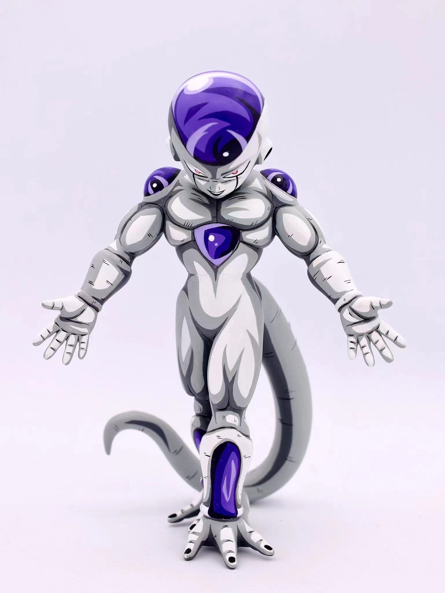 2d comic color comic dragonball figure repaint-Frieza-stand - Lyk Repaint