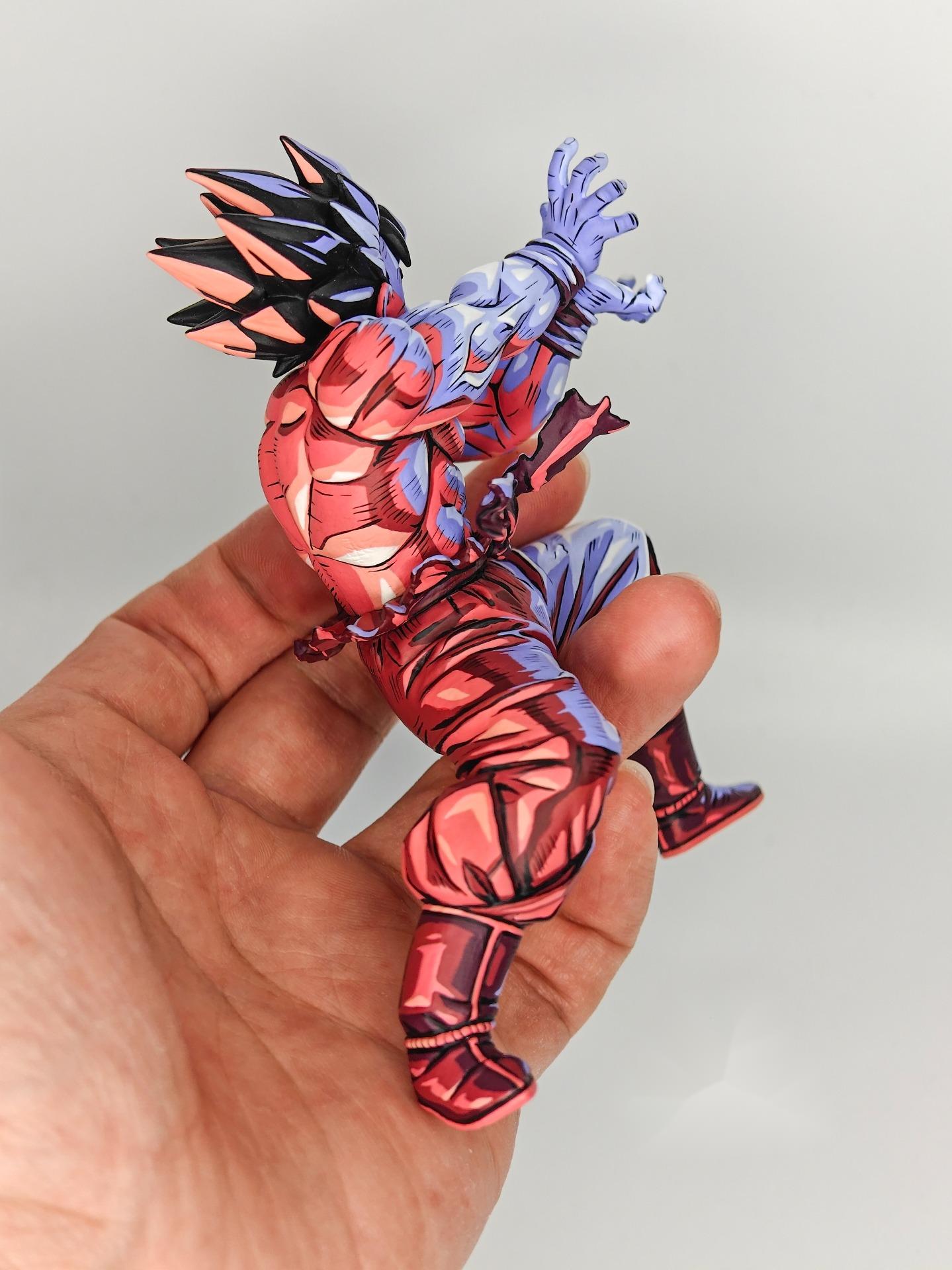 2d comic color comic dragonball figure repaint-goku and vegeta - Lyk Repaint