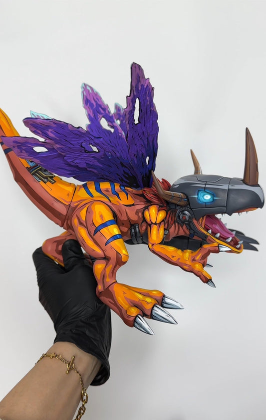 2d comic color Digimon figure repaint - Lyk Repaint