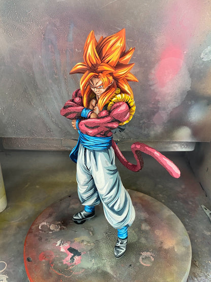 2d comic color Dragon Ball figure repaint-Gogeta-ssj4 – Lyk Repaint