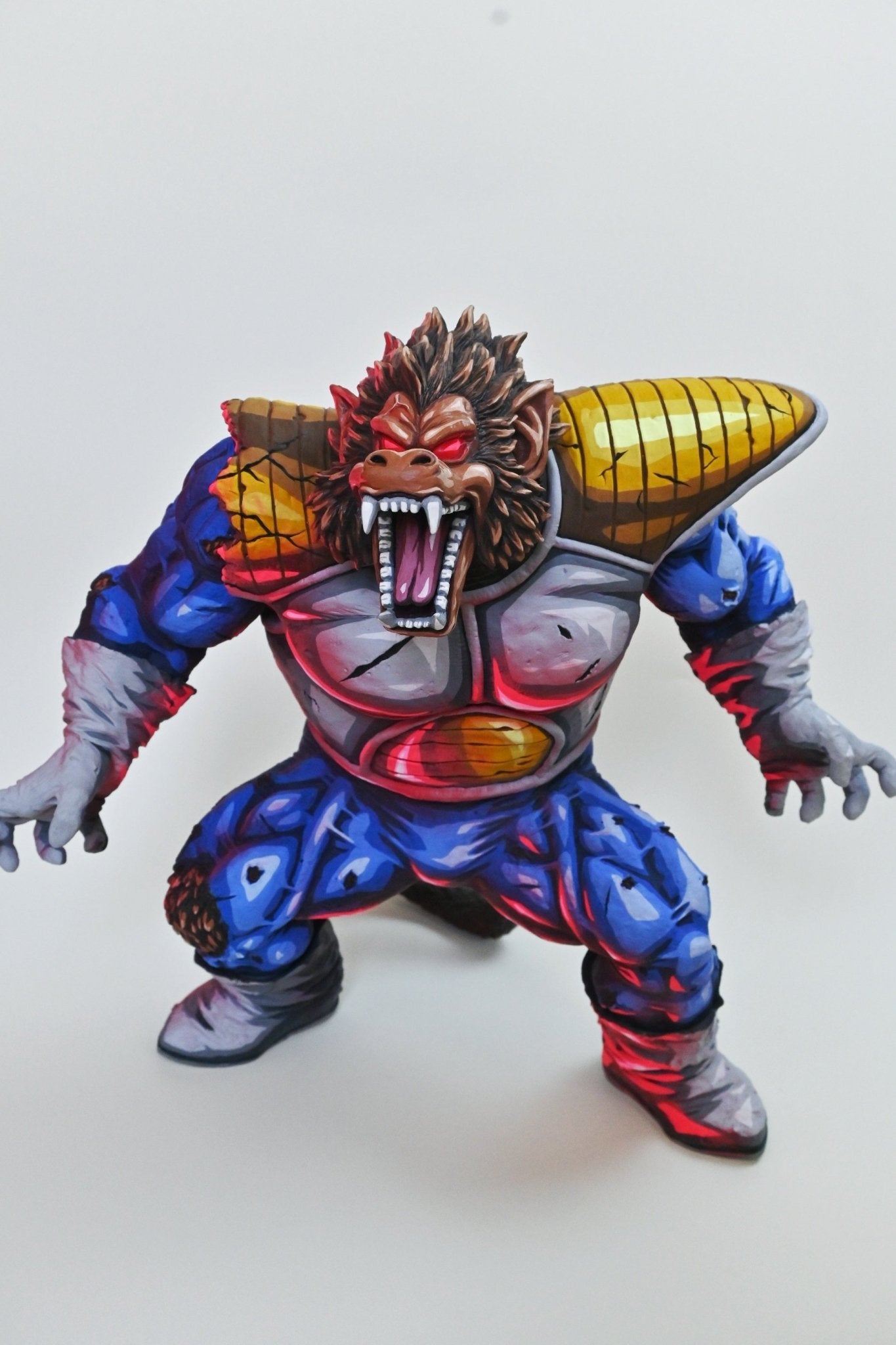 2d comic color Dragon Ball figure repaint-great ape - Lyk Repaint
