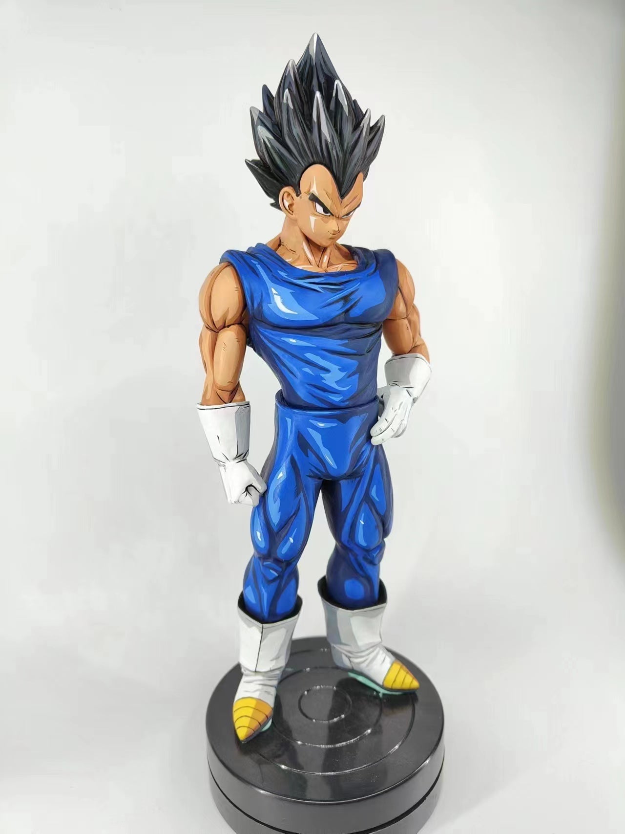 2d comic color dragon ball figure repaint-vegeta-blue - Lyk Repaint
