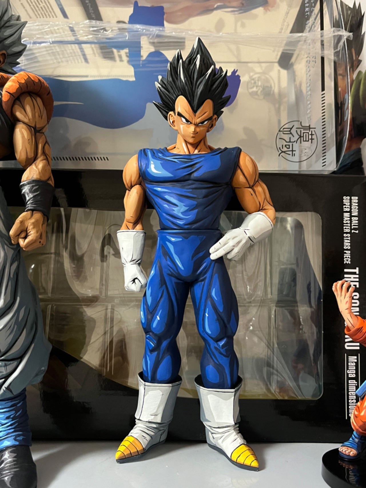 2d comic color dragon ball figure repaint-vegeta-blue – Lyk Repaint