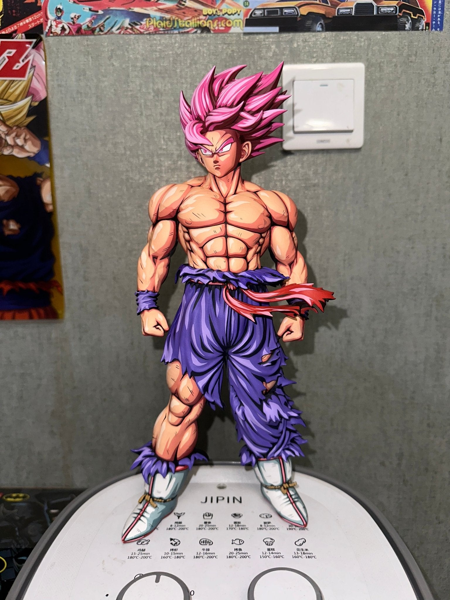 2d comic color Dragon Ball Super figure repaint-goku-pink - Lyk Repaint