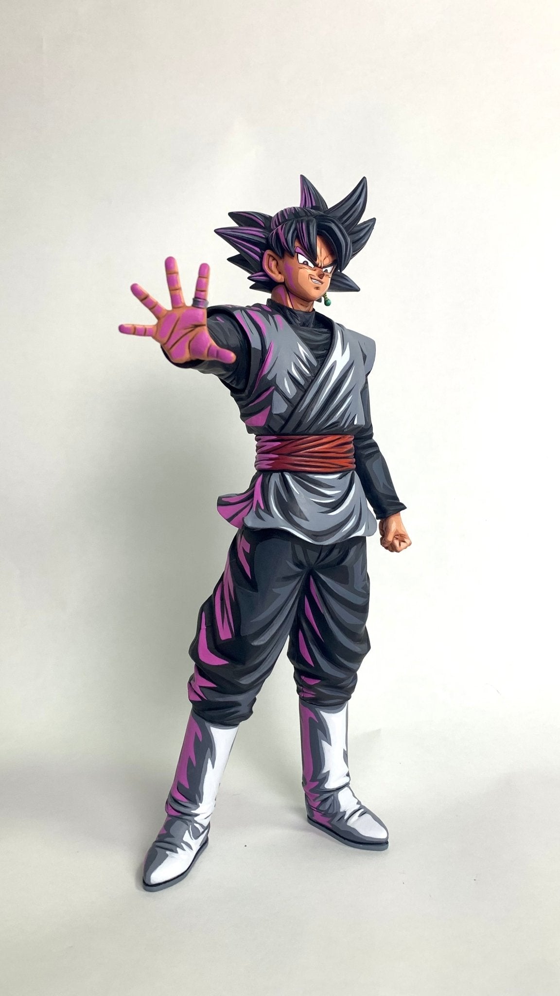 2d comic color dragonball figure repaint-goku-black - Lyk Repaint