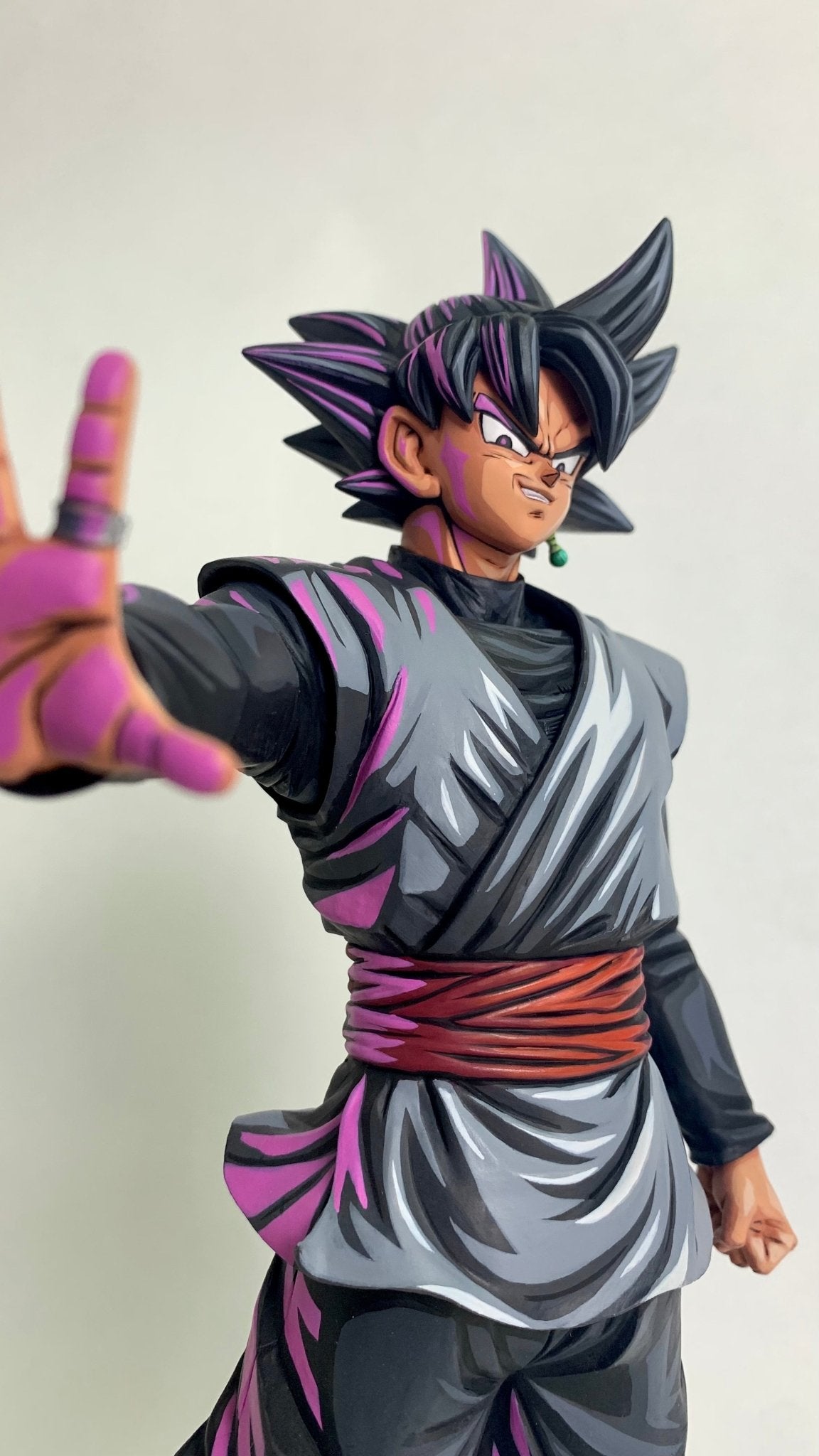 Black Goku 2D Dragonball Figure Repaint – Lyk Repaint