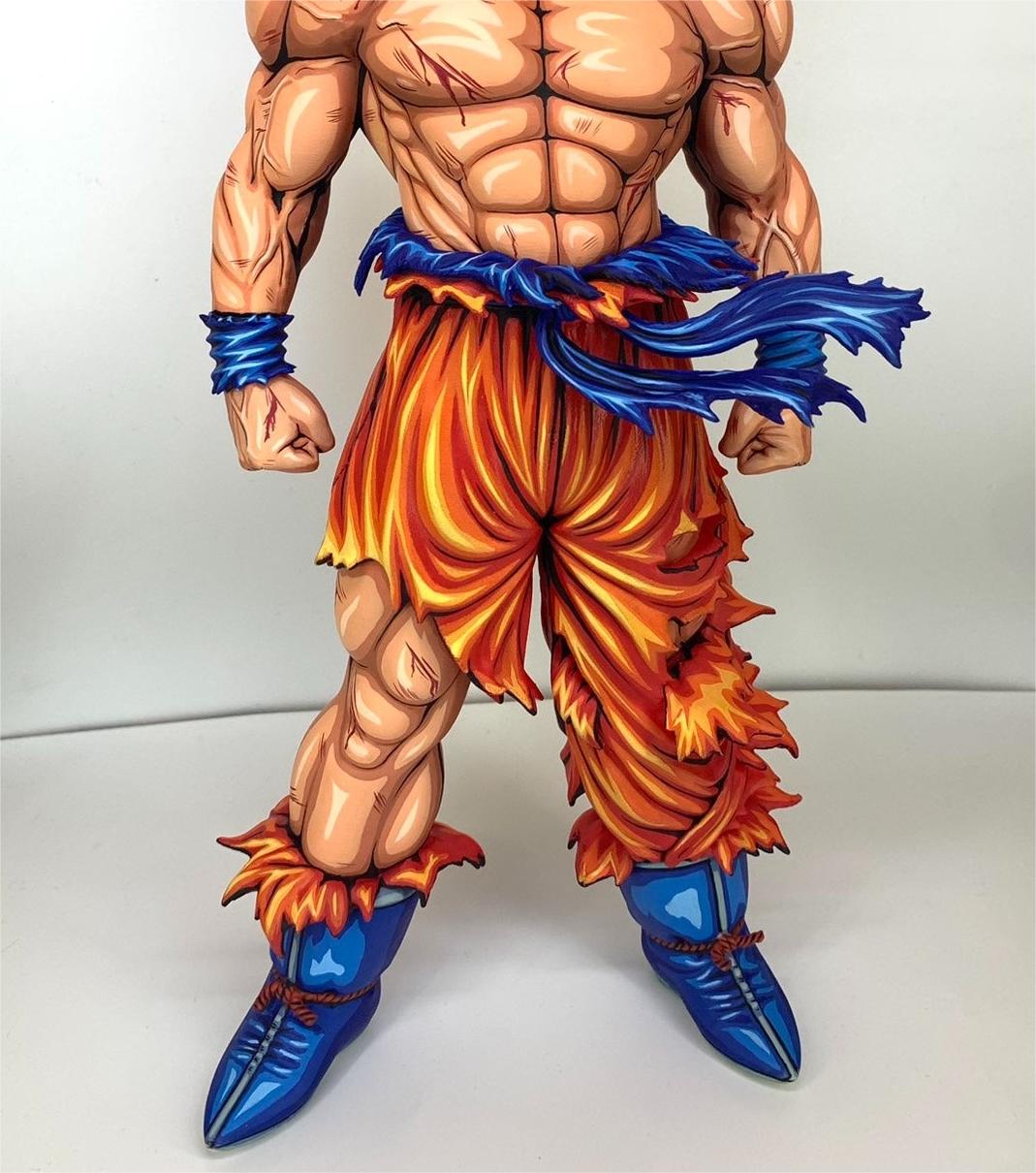 2d comic color dragonball figure repaint-goku-super - Lyk Repaint