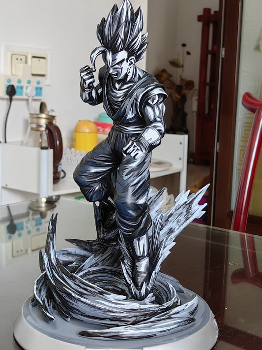 2d comic color Dragonball Super figure repaint-gogeta-black - Lyk Repaint