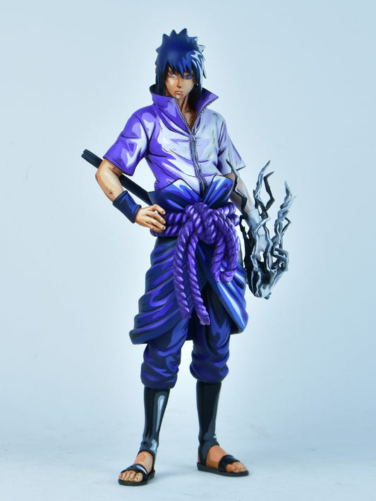 2d comic color Naruto figure repaint-Sasuke-stand - Lyk Repaint