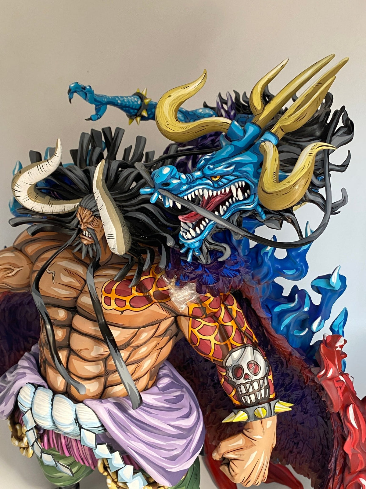 Kaido Colour In 2d comic color One Piece figure repaint-Kaido – Lyk Repaint