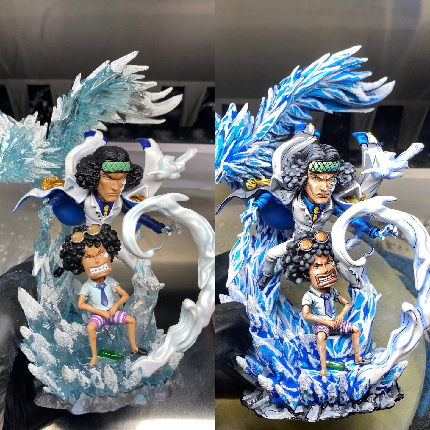 2d comic color one piece figure repaint-Three Great Admirals of one piece - Lyk Repaint