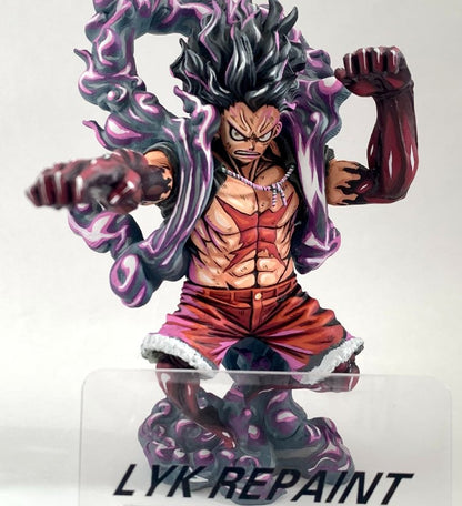 gear 4th luffy figure 2d comic color one piece figure repaint-gear 4 luffy – Lyk Repaint