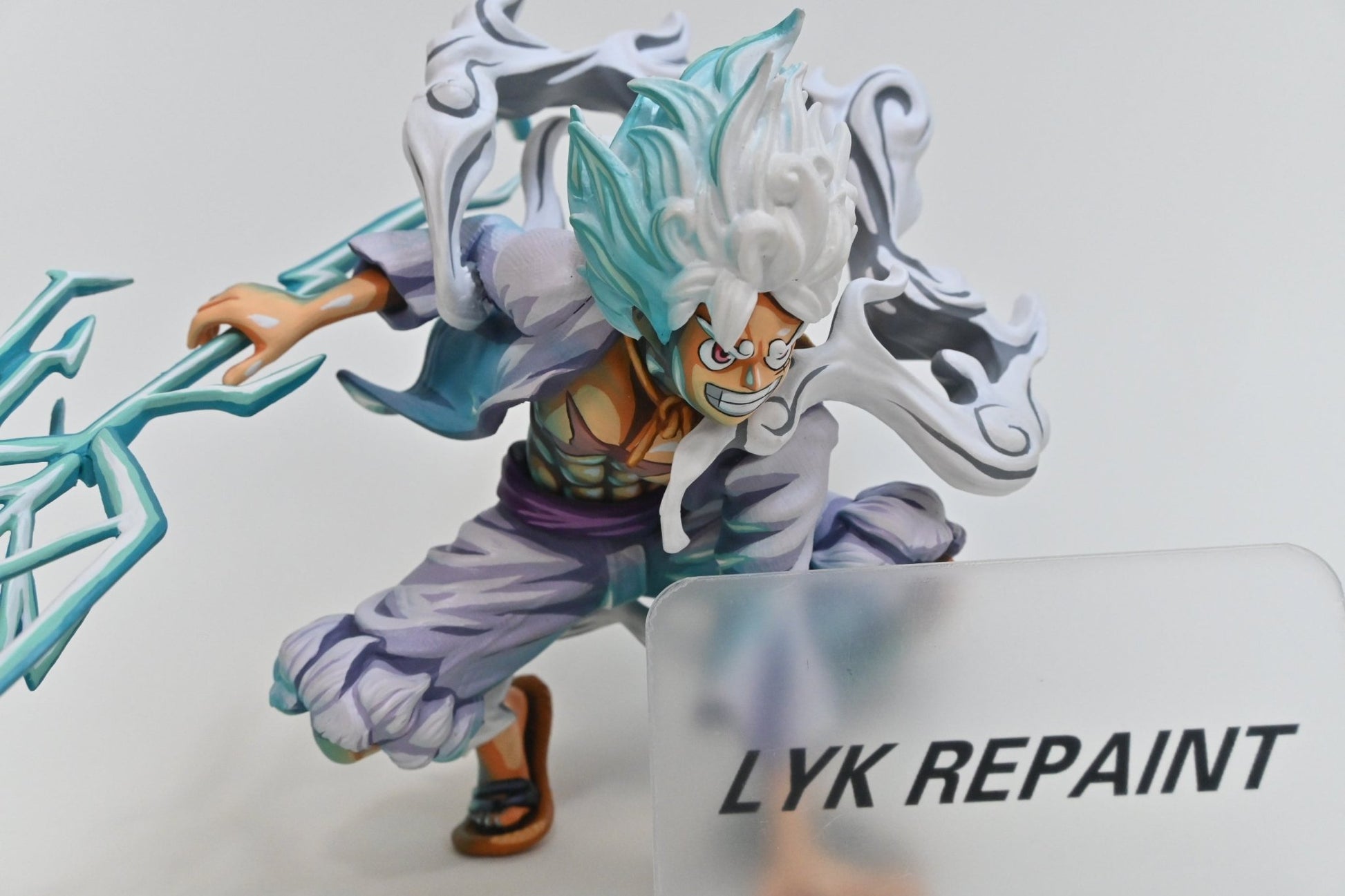luffy gear 5 colored 2d comic color one piece figure repaint-The gear 5 luffy – Lyk Repaint