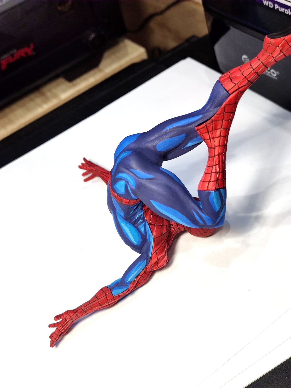 2d comic color spiderman figure repaint – Lyk Repaint