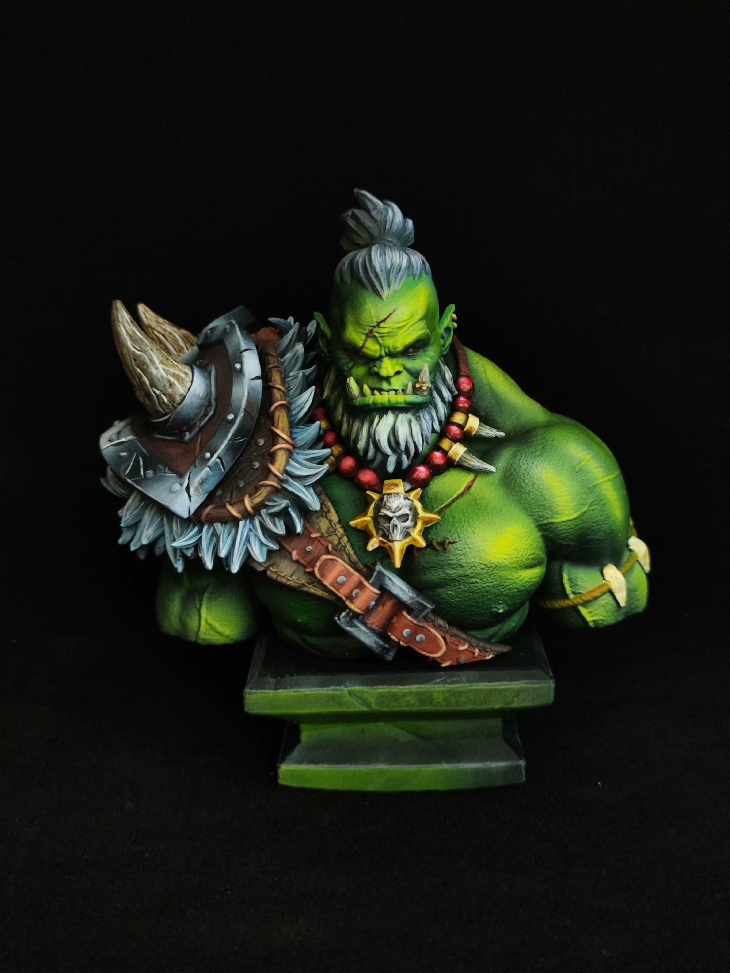2D Painting World of Warcraft figure repaint - Lyk Repaint