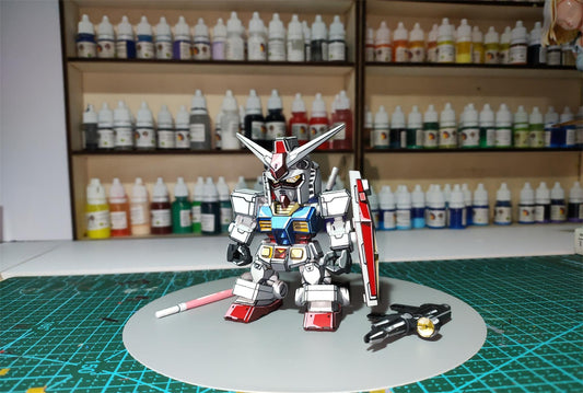 2d repaint sdcs Gundam - paintingmodel