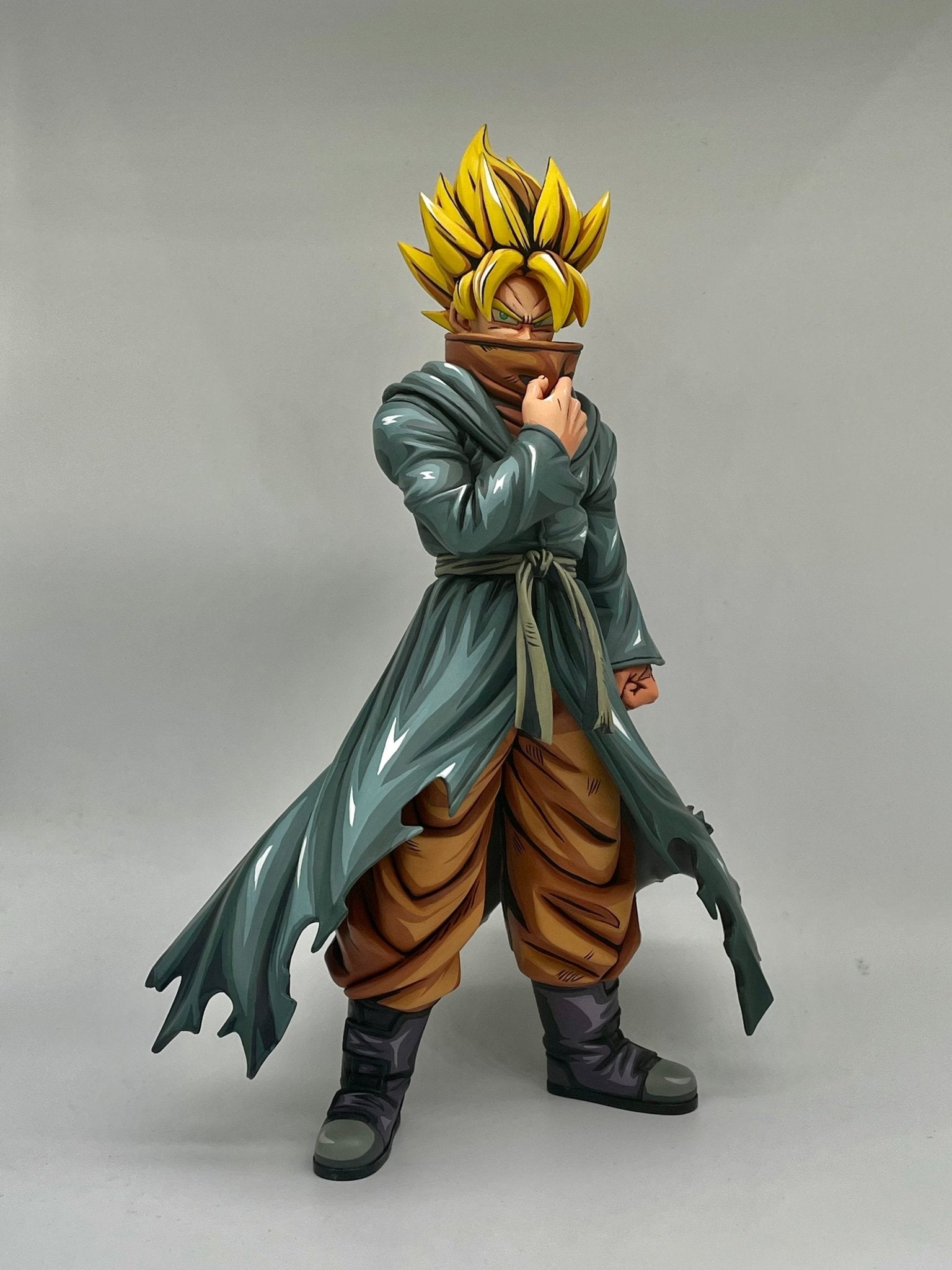 Burdock figure repainted in 2D comic color standing-dragonball - Lyk Repaint