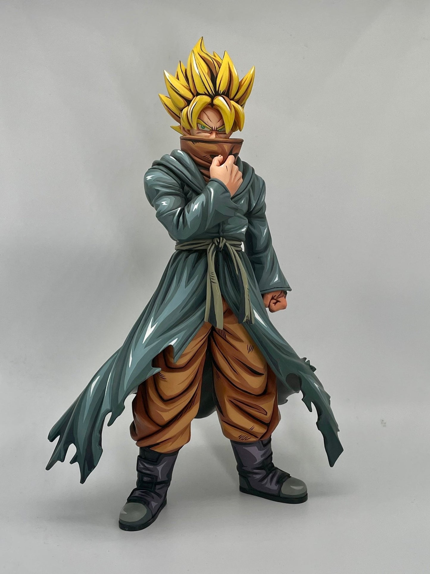 Burdock figure repainted in 2D comic color standing-dragonball - Lyk Repaint