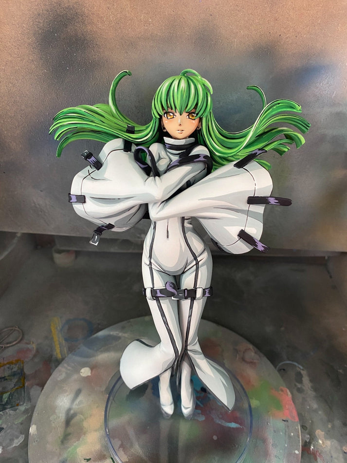 Code Geass C.C Figure - Anime-Inspired Coating Effect Model – Lyk Repaint