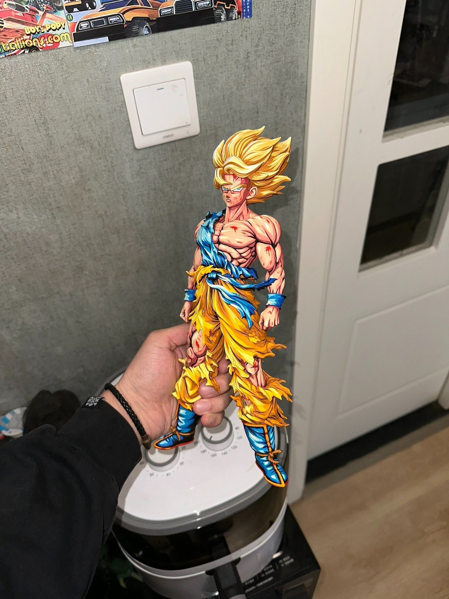 Dragon Ball Anime coating Comic color effect Figure Goku super - Lyk Repaint